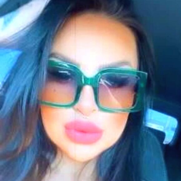 OVER SIZED PRINTED SUNGLASSES main image 5